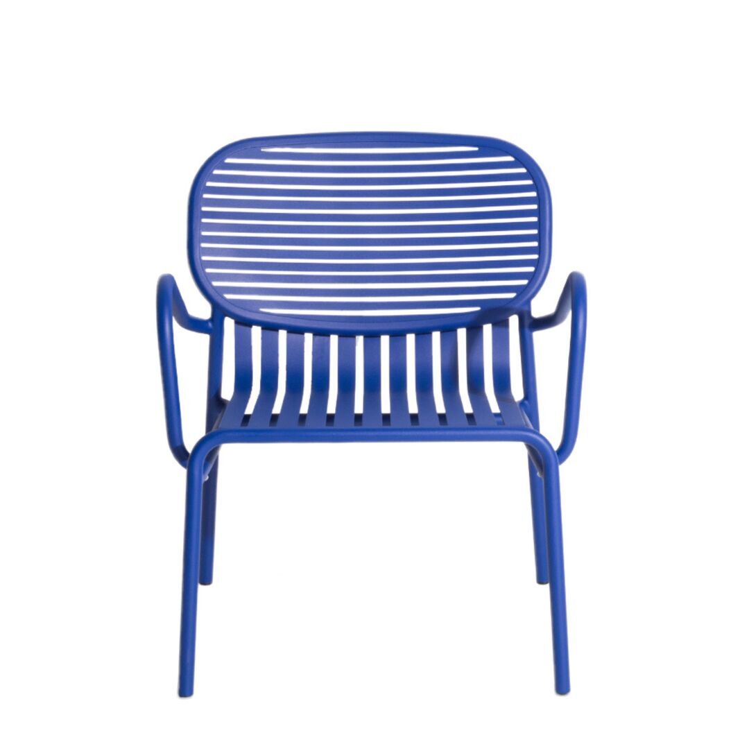 Petite Friture Sessel Garten Week-End von Petite Friture  Blue