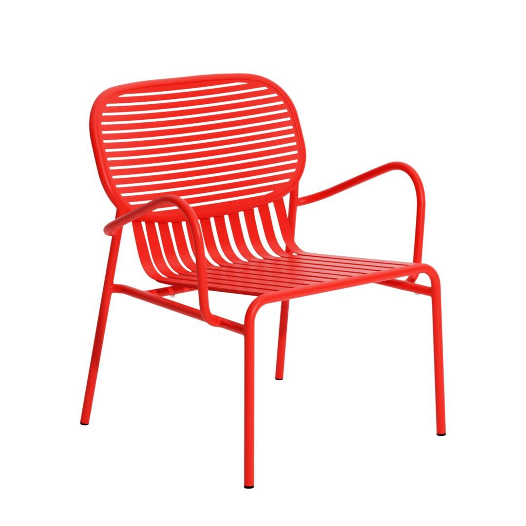 Petite Friture Sessel Garten Week-End von Petite Friture  Red