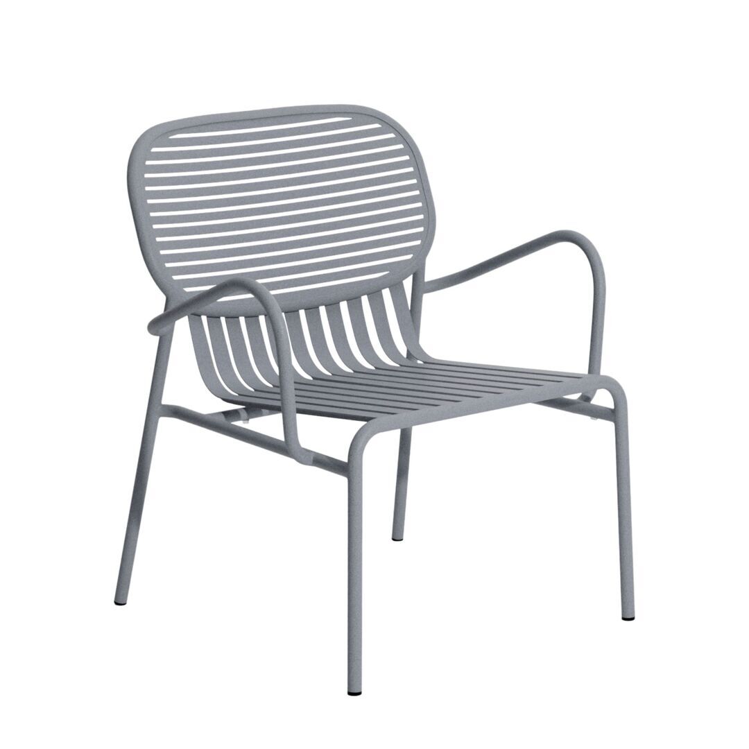 Petite Friture Sessel Garten Week-End von Petite Friture  Stone grey