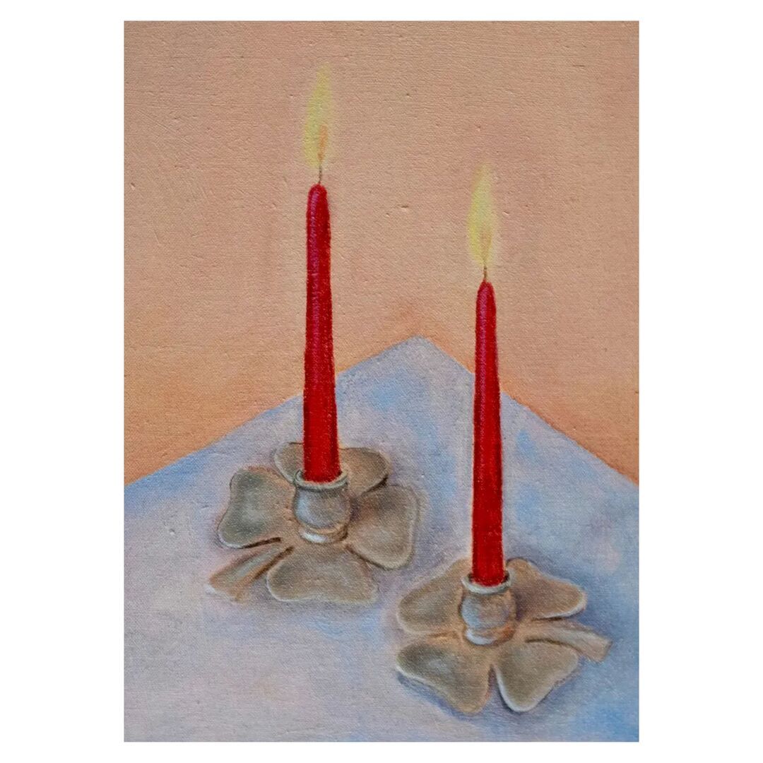 Gemälde Lucky Light von Paper Collective