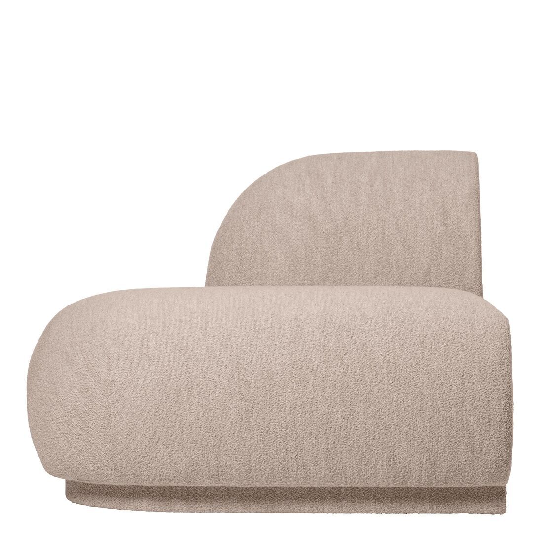 Ferm Living Modulares Sofa Rico Open End von Ferm Living Ende links offen, Natural - Soft Bouclé