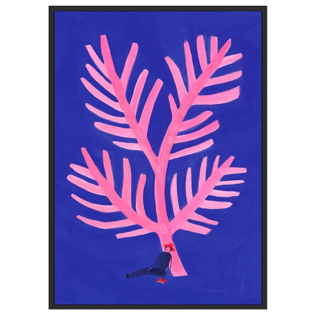 Gemälde Fougere Rose von Paper Collective