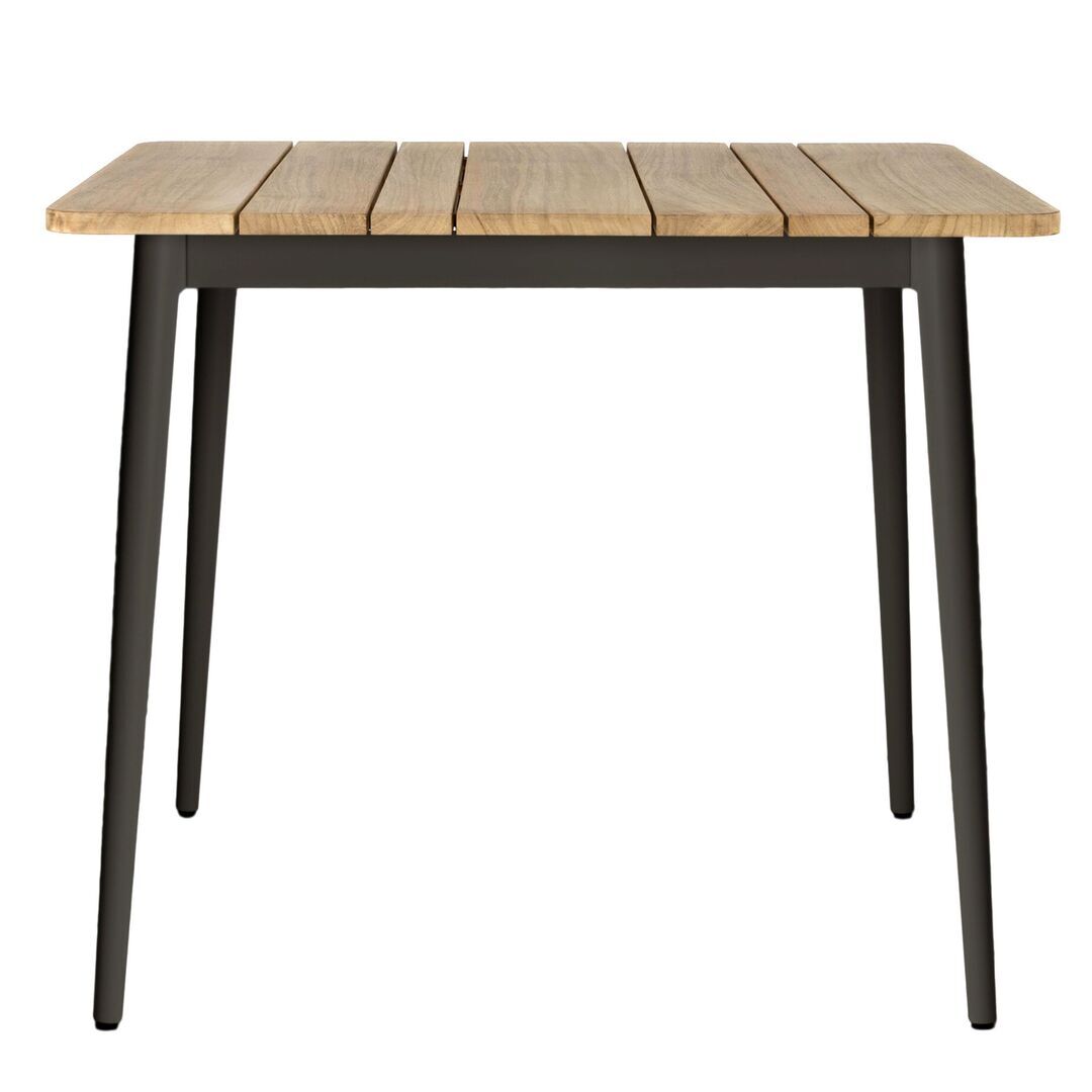 Vincent Sheppard Vincent Sheppard Max Dining Table Schwarz, Teakholz, L: 90 cm / B: 90 cm 