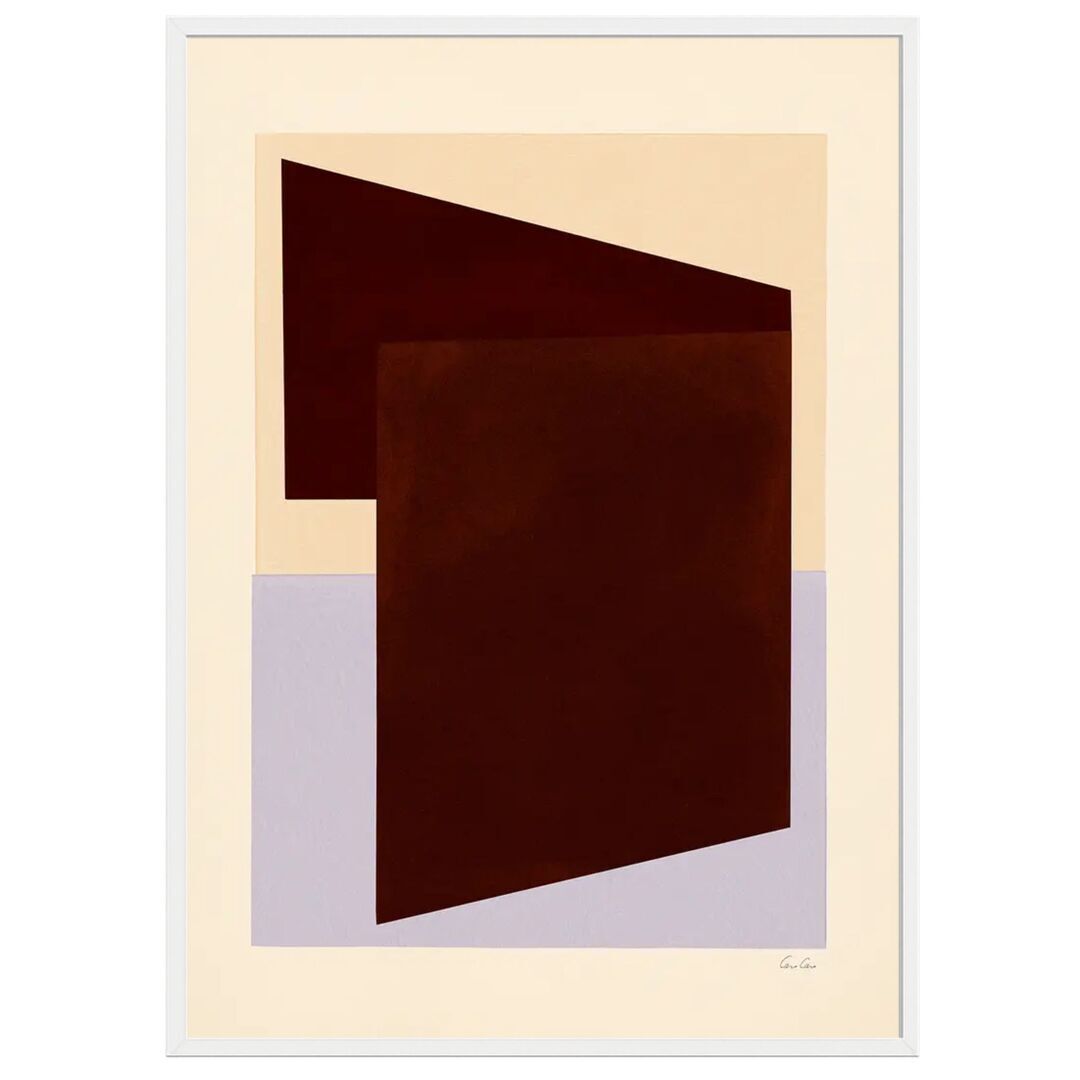 Gemälde Layered 02 von Paper Collective