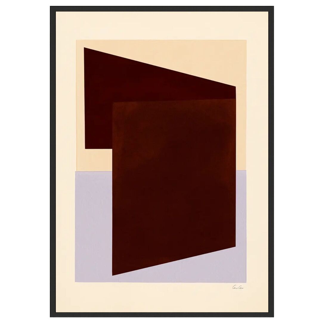 Gemälde Layered 02 von Paper Collective