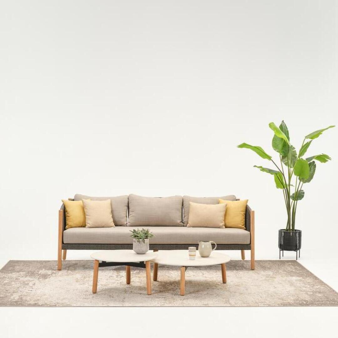 Vincent Sheppard Vincent Sheppard Outdoor Rug Cliff Lehm, L: 200 cm / B: 300 cm