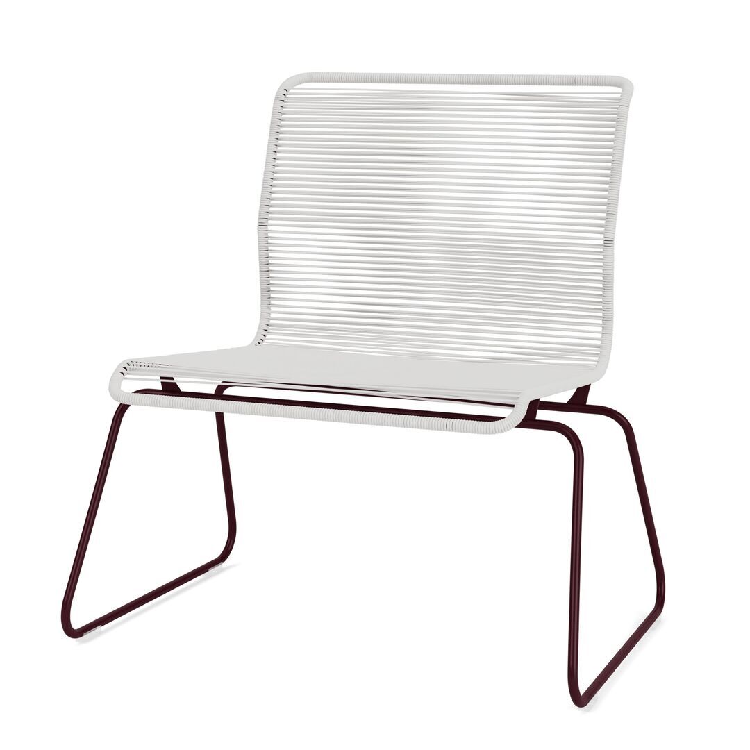 Montana Montana Panton One Lounge Sessel Polyurethan 603 Duke, Pulverbeschichtet 07 Black Red