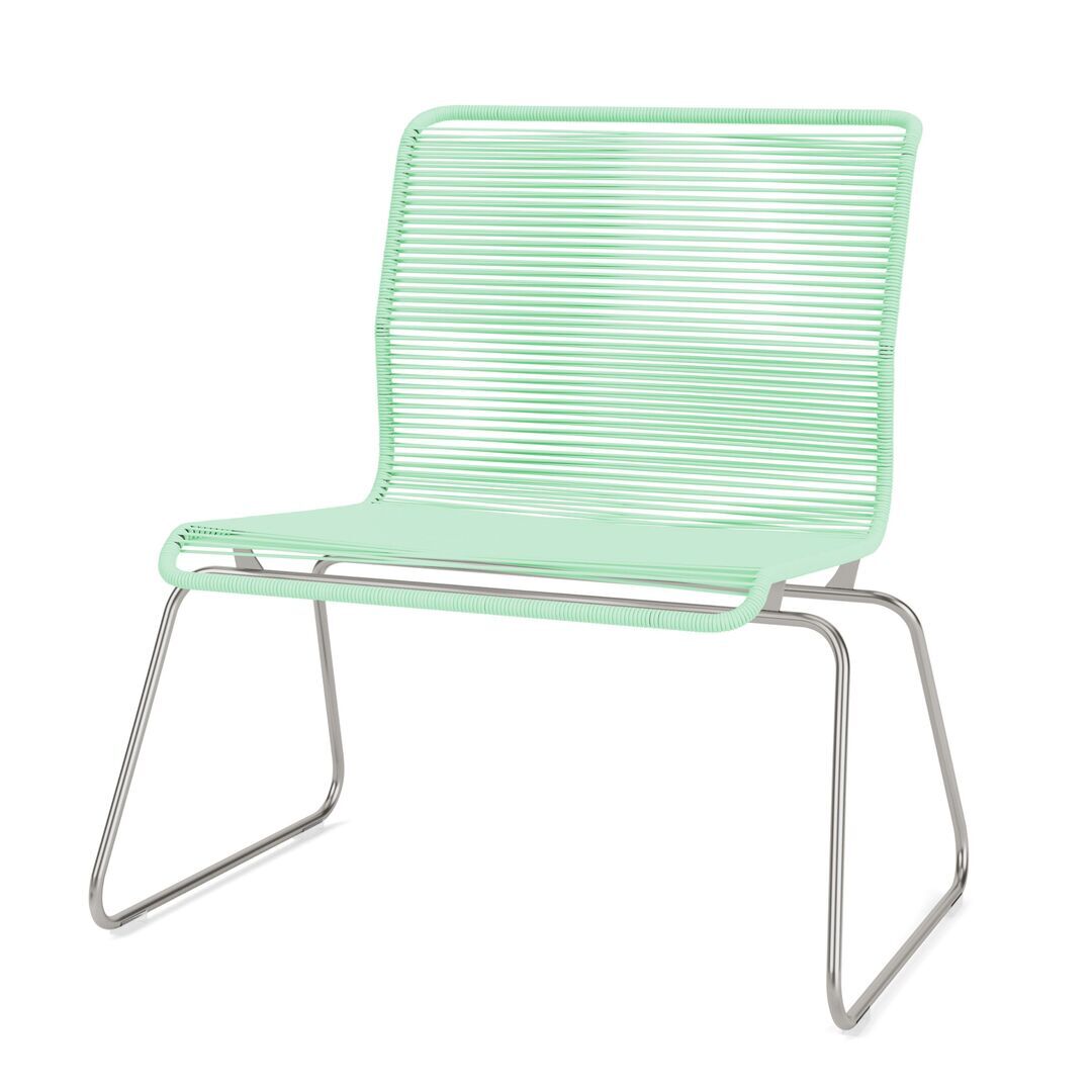 Montana Montana Panton One Lounge Sessel Polyurethan 608 Marylinn, Stahl 99 Stainless Steel