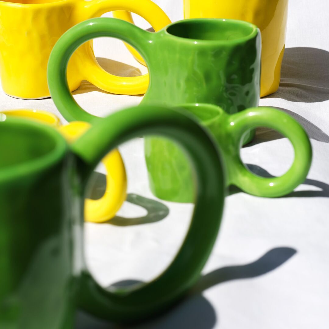 Petite Friture Tasse Donut von Petite Friture Pistacchio, Large-1