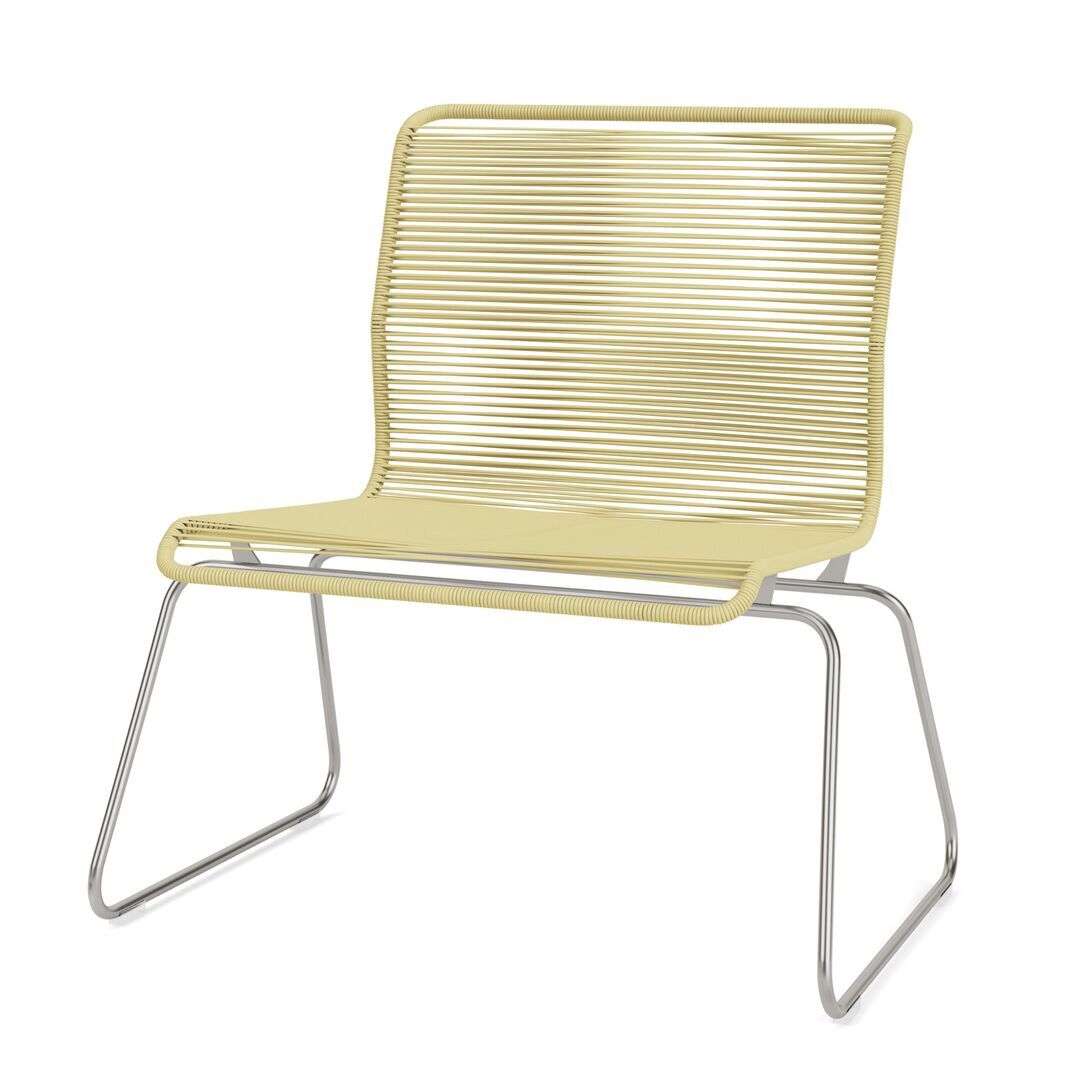 Montana Montana Panton One Lounge Sessel Polyurethan 606 Vincent, Stahl 99 Stainless Steel