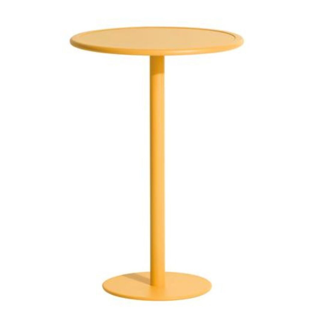 Petite Friture Hoher Runder Tisch Week-end von Petite Friture Saffron