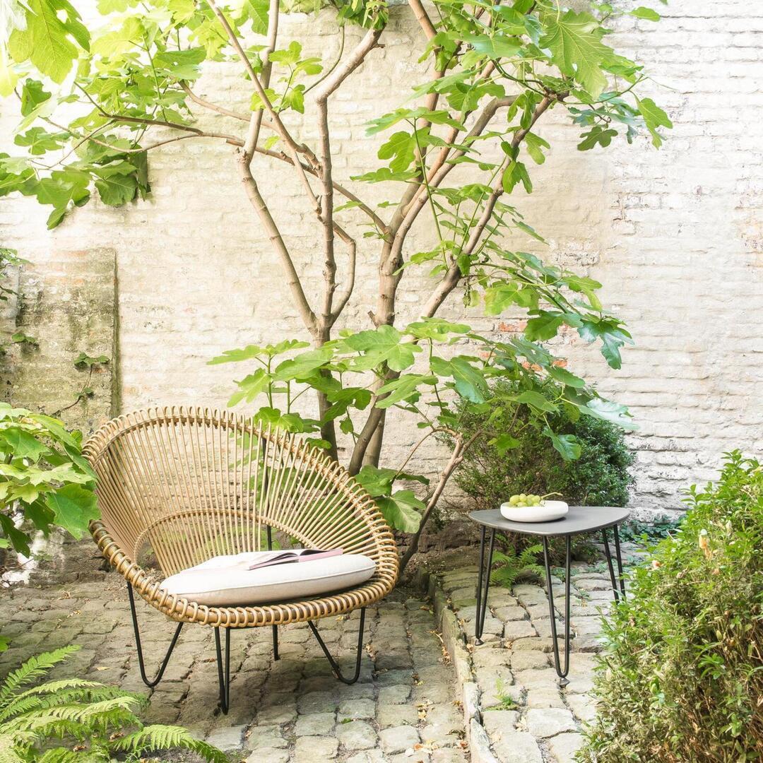 Vincent Sheppard Vincent Sheppard Rozy Side Table Black Hpl Top Black Schwarzes HPL