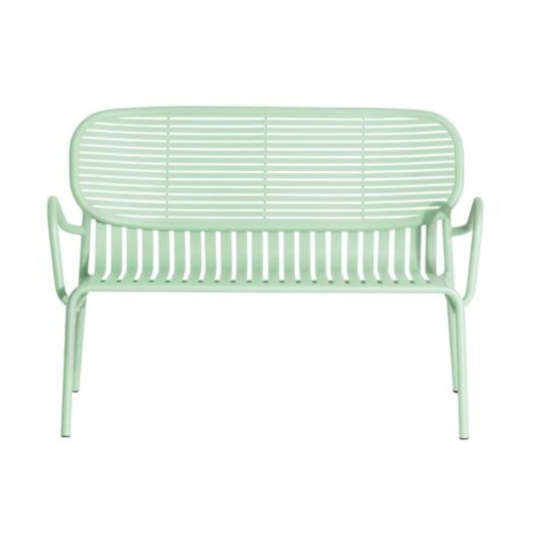 Petite Friture Double sofa Week-end von Petite Friture  Pastel green