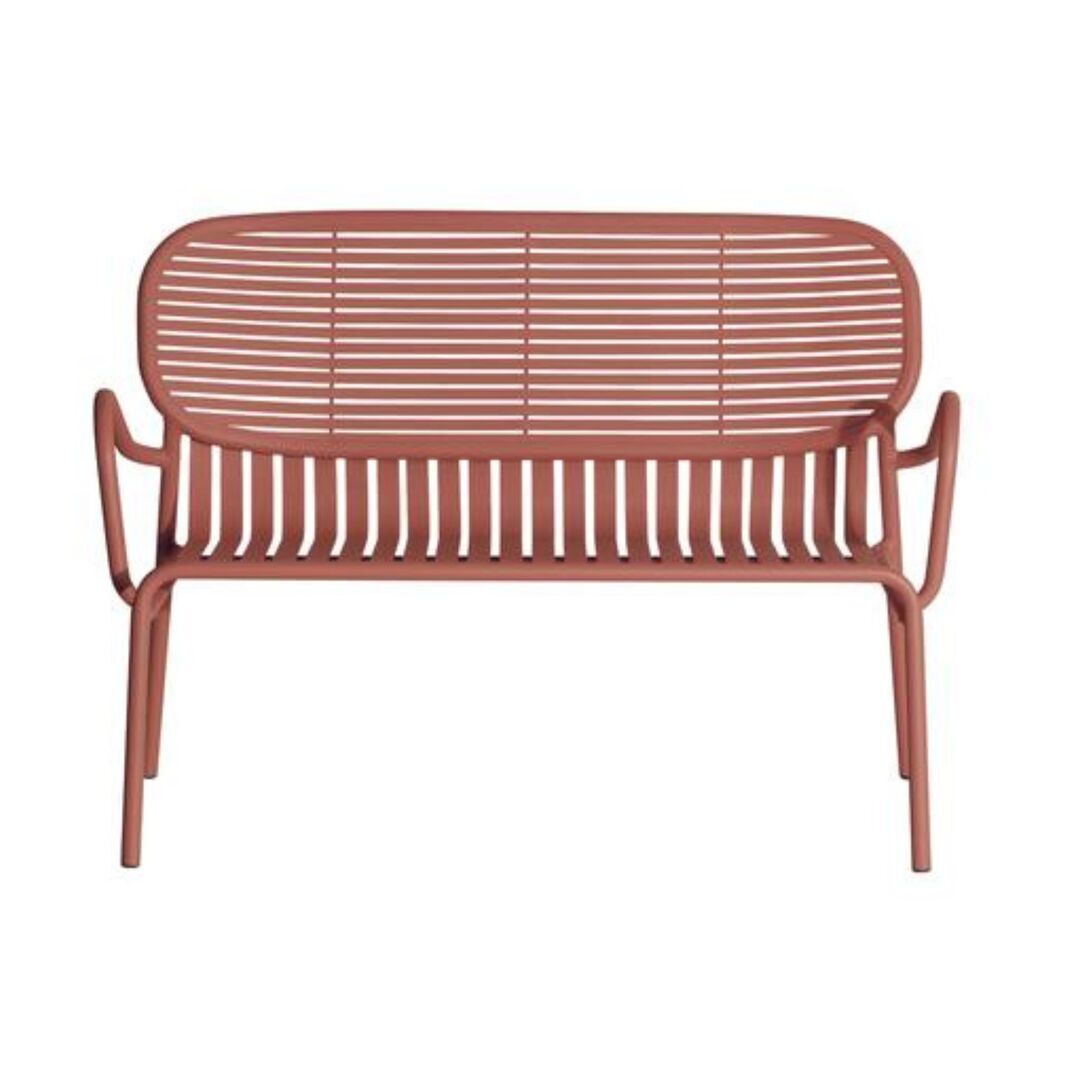 Petite Friture Double sofa Week-end von Petite Friture  Terracotta