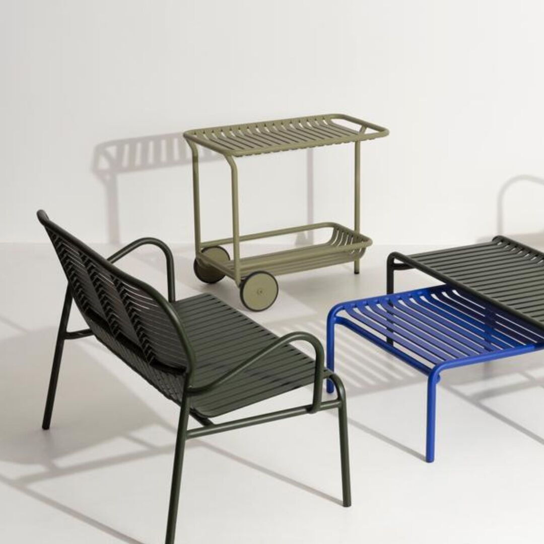 Petite Friture Double sofa Week-end von Petite Friture  Black-1