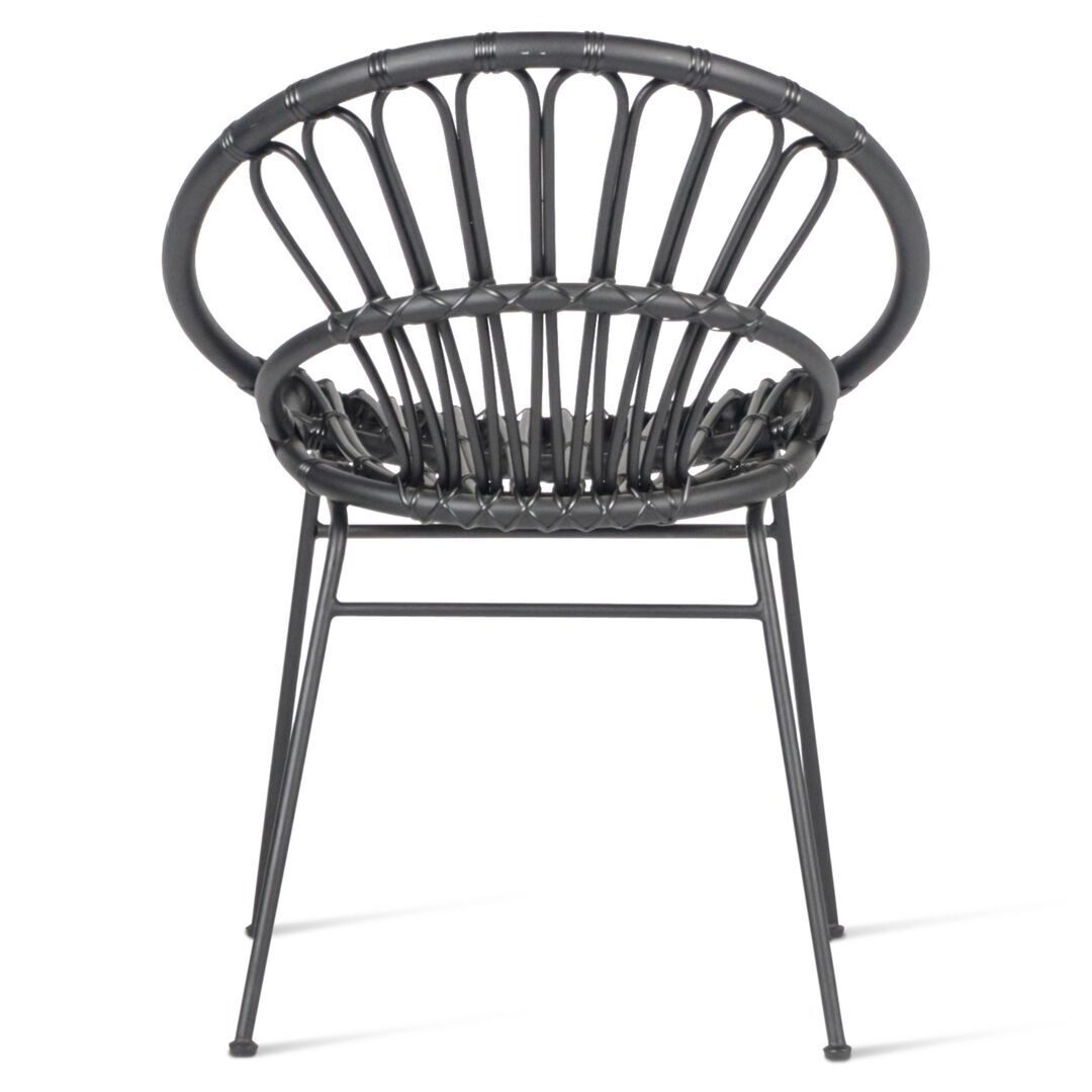 Vincent Sheppard Roxanne Dining Chair von Vincent Sheppard Schwarz, Stahl