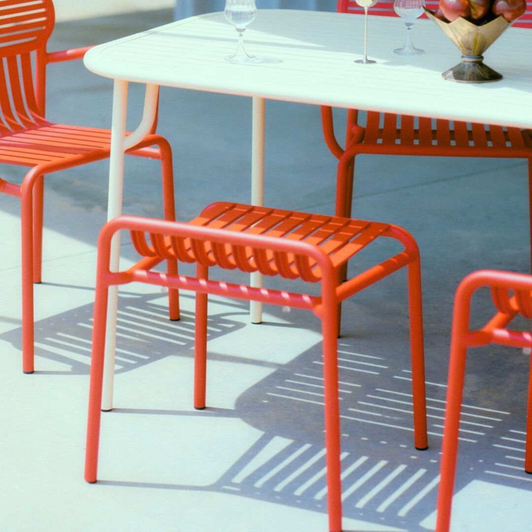 Petite Friture Stool Week-end von Petite Friture  Red-2