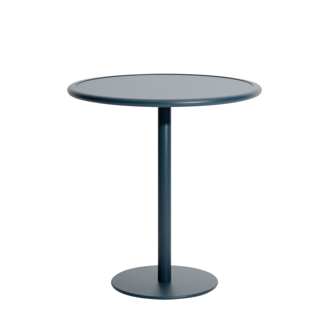 Petite Friture Esstisch Rund Week-end von Petite Friture  Grey Blue