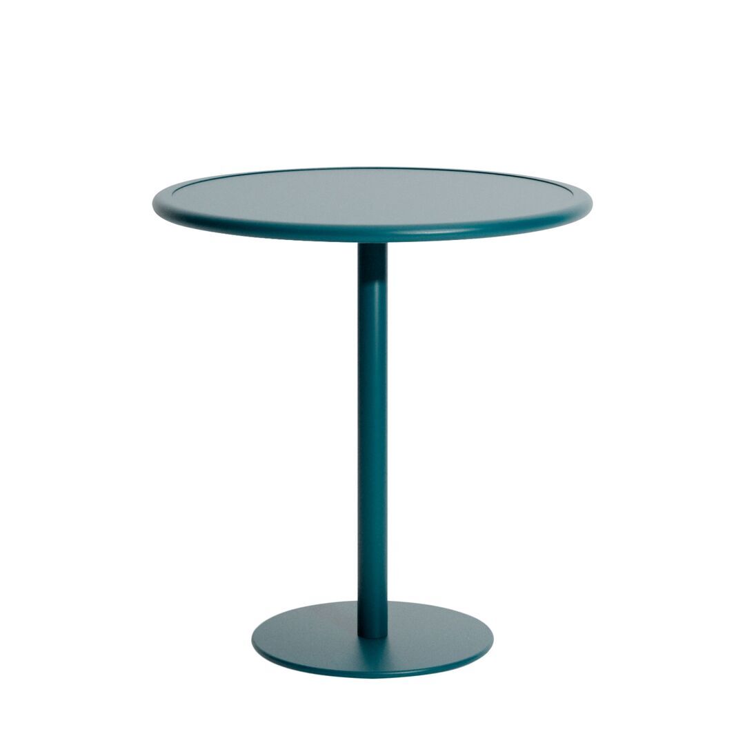 Petite Friture Esstisch Rund Week-end von Petite Friture  Ocean Blue