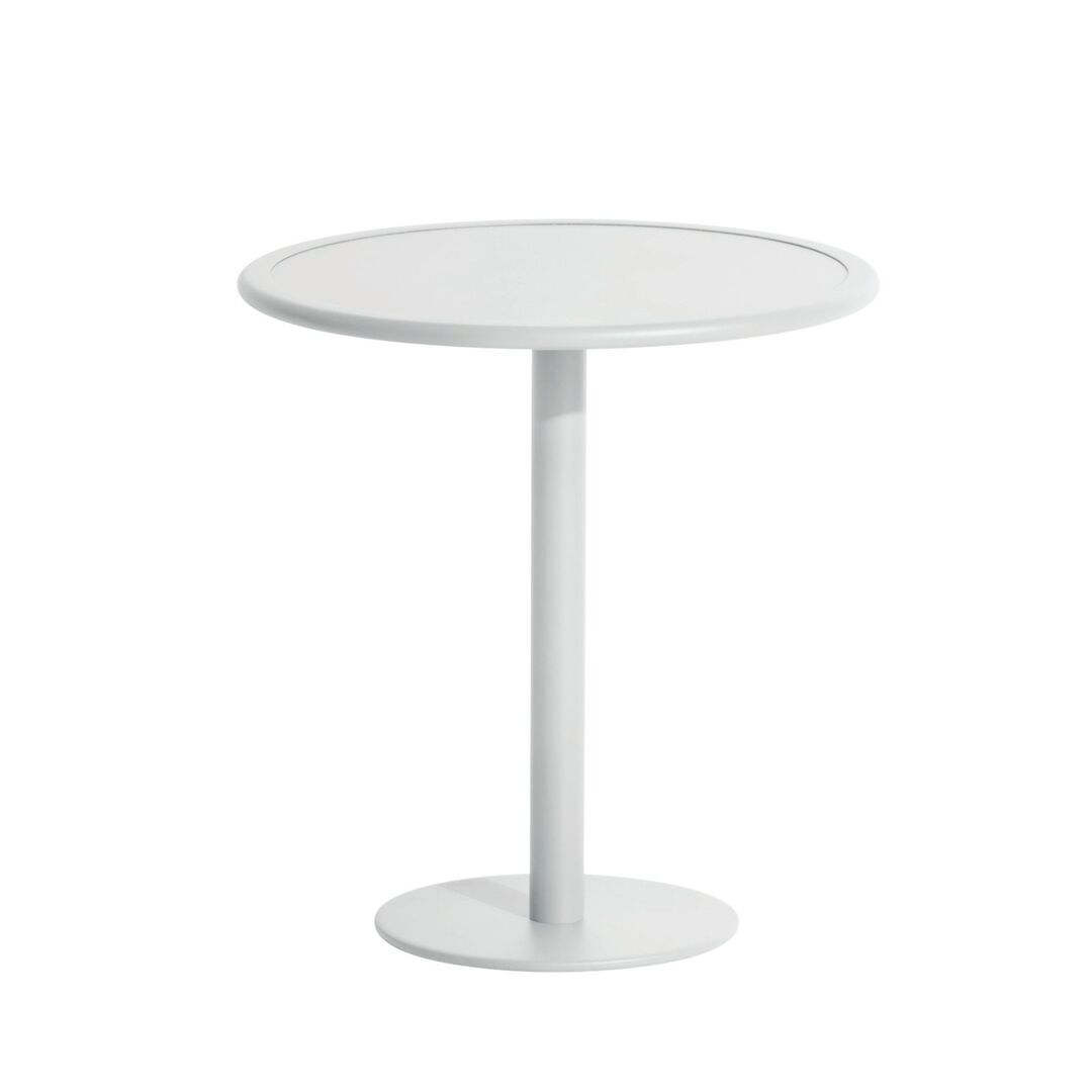 Petite Friture Esstisch Rund Week-end von Petite Friture  Pearl grey