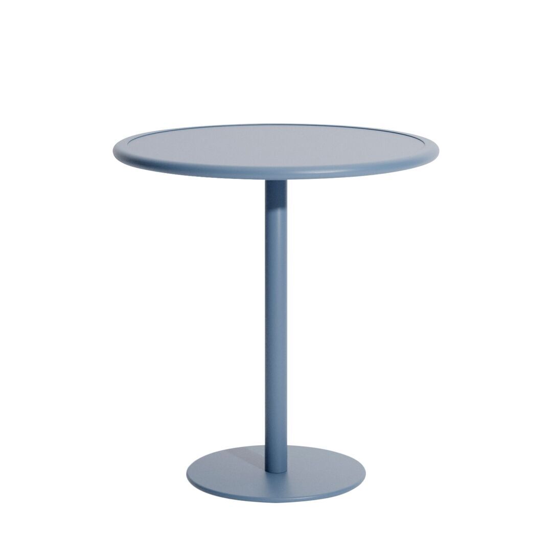Petite Friture Esstisch Rund Week-end von Petite Friture  Pigeon Blue