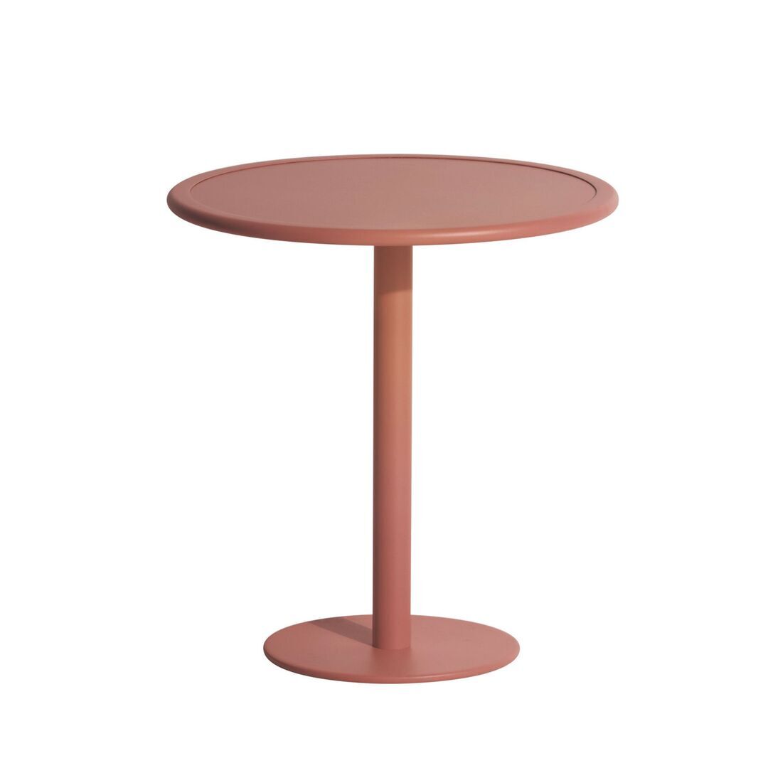 Petite Friture Esstisch Rund Week-end von Petite Friture  Terracotta