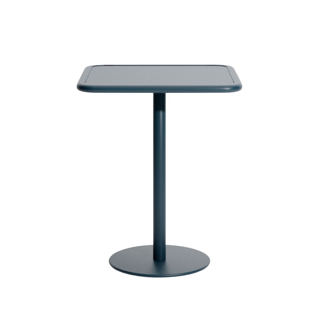 Petite Friture Esstisch Quadratisch Week-end von Petite Friture Grey Blue