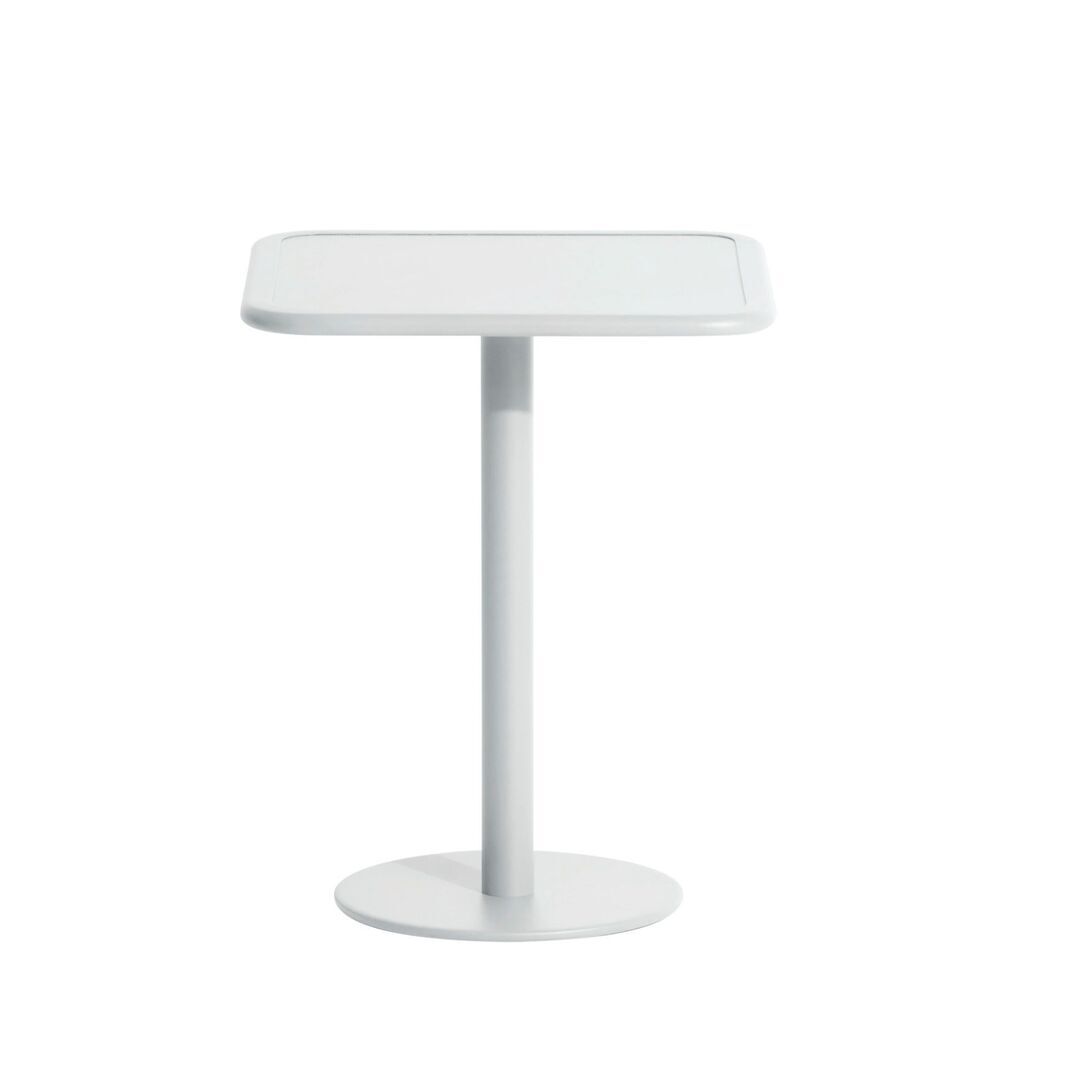 Petite Friture Esstisch Quadratisch Week-end von Petite Friture Pearl grey