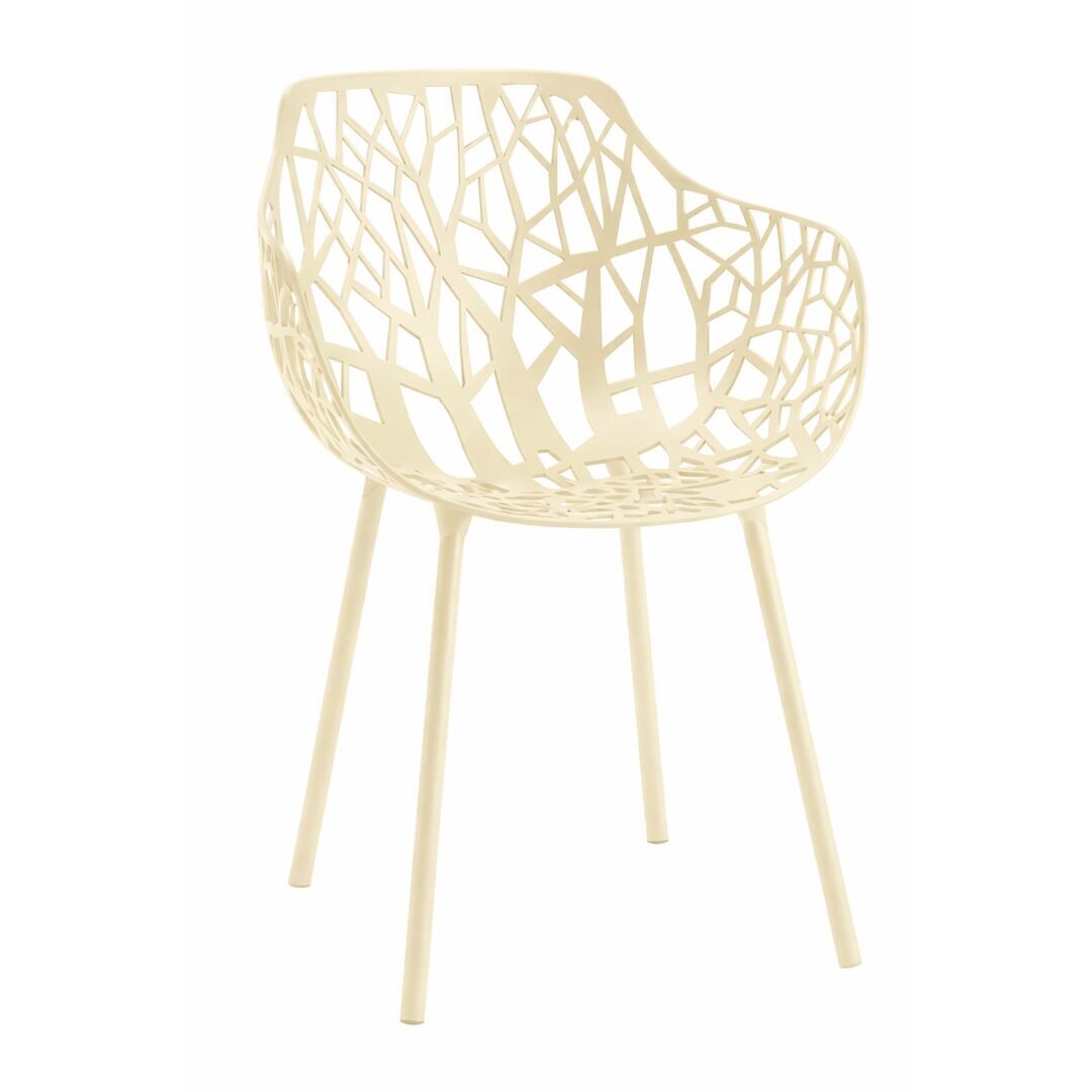 Fast Spa Forest Armlehnstuhl von Fast Senfgelb , Beine bedeckt mit Aluminium