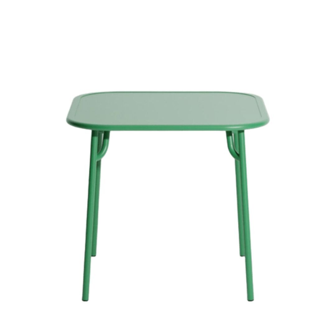 Petite Friture Quadratischer Tisch Einfach Week-End von Petite Friture  Mint green