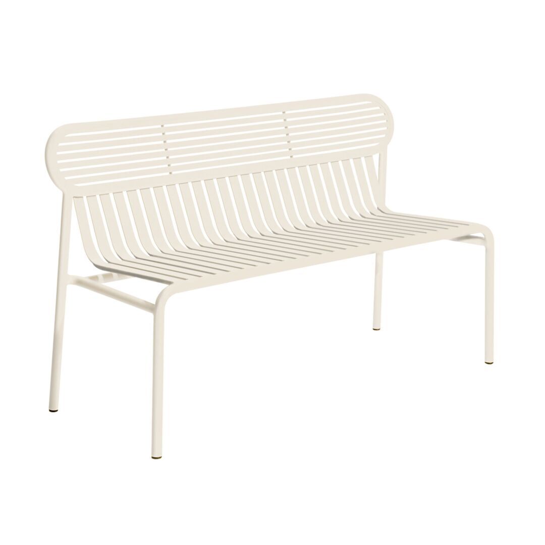 Petite Friture Bench Week-End von Petite Friture  Ivory