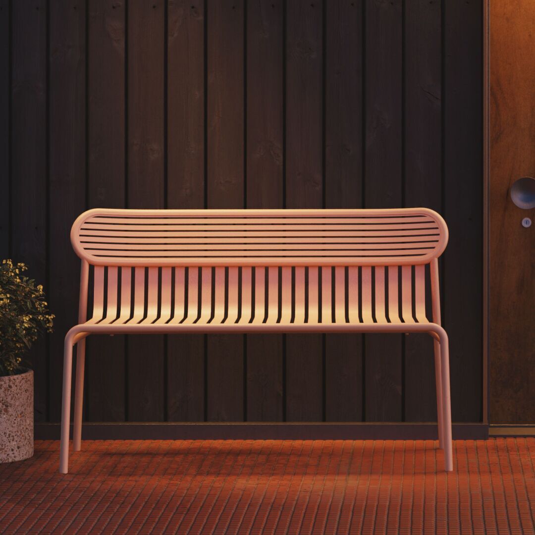 Petite Friture Bench Week-End von Petite Friture  Ivory-1