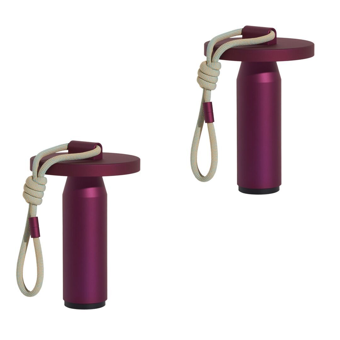 Petite Friture Tragbare Leuchte Quasar von  Petite Friture Purple-1