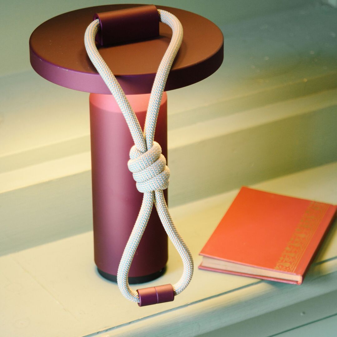 Petite Friture Tragbare Leuchte Quasar von  Petite Friture Purple-2