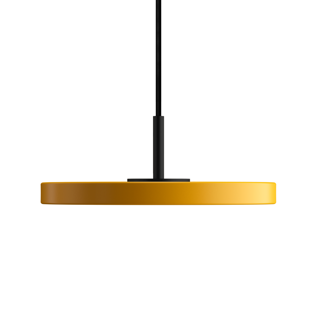 Umage Asteria Micro Pendant Lamp Saffron Gelb, Schwarz