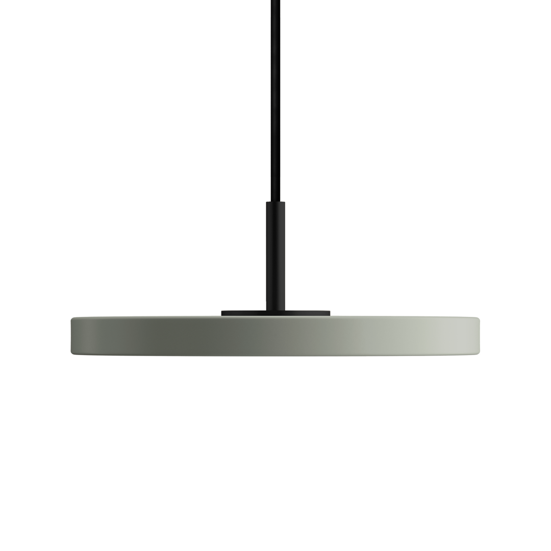 Umage Asteria Micro Pendant Lamp Nuance Olive, Schwarz