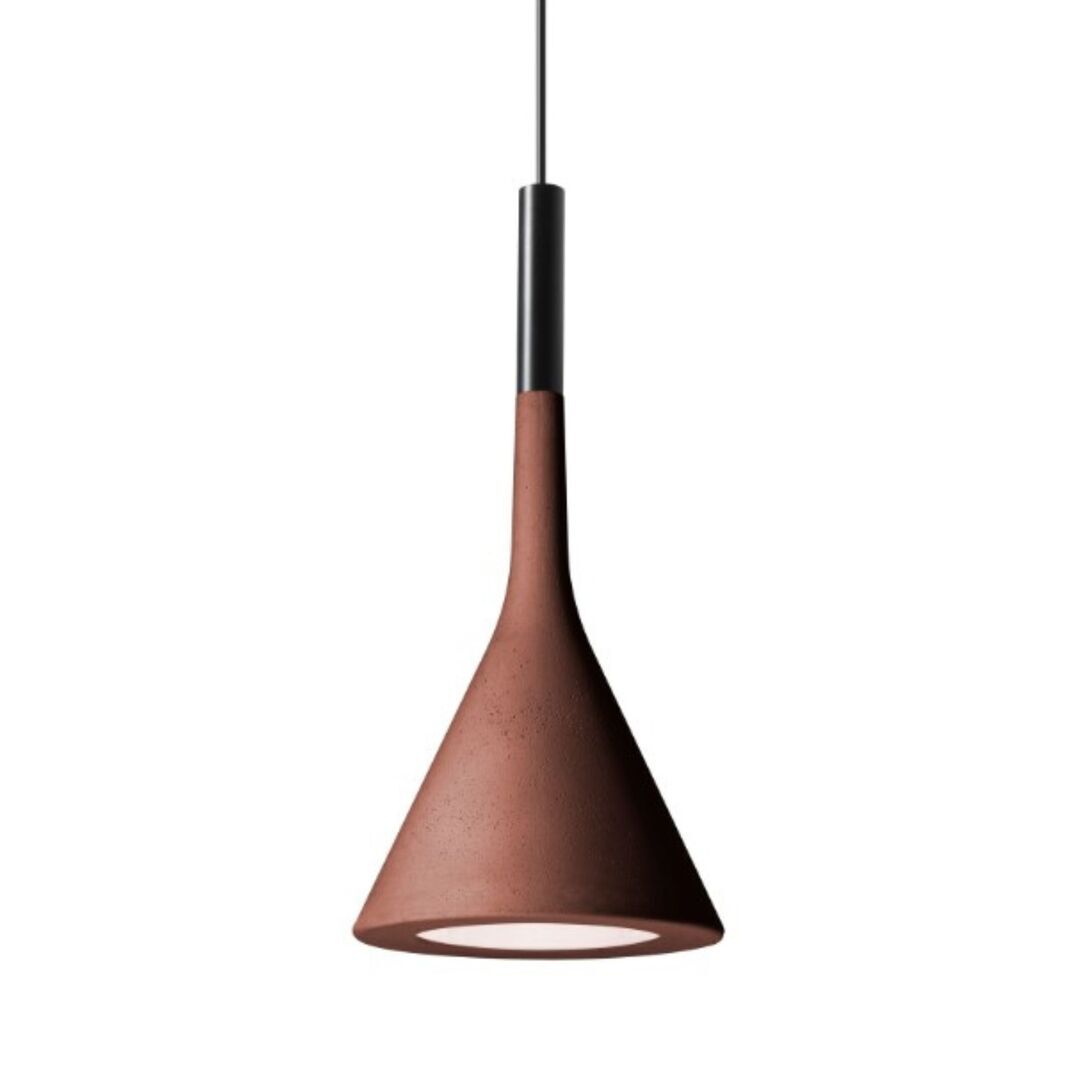 Foscarini Pendelleuchte Aplomb von Foscarini  Rosso