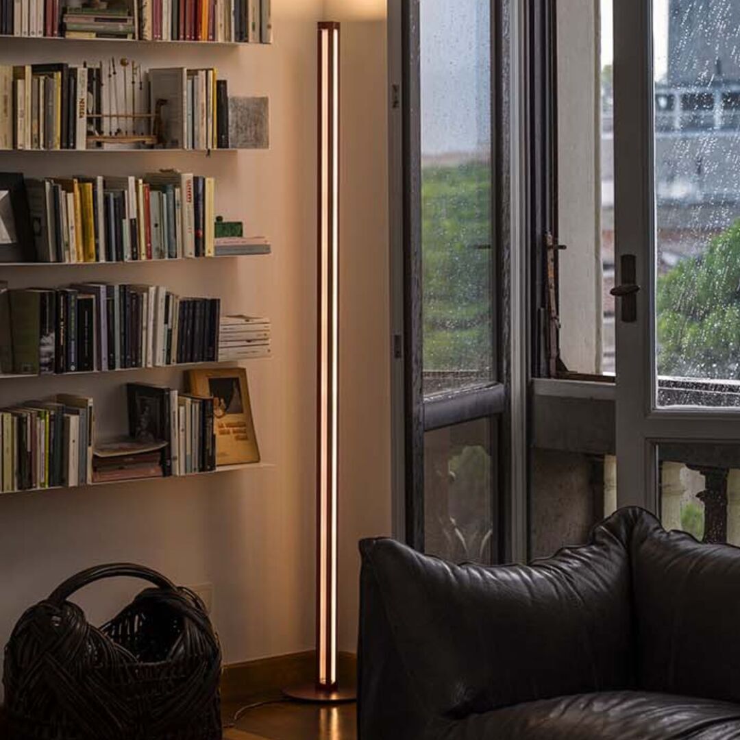 Foscarini Stehleuchte Chiaroscura von Foscarini Dark red-3