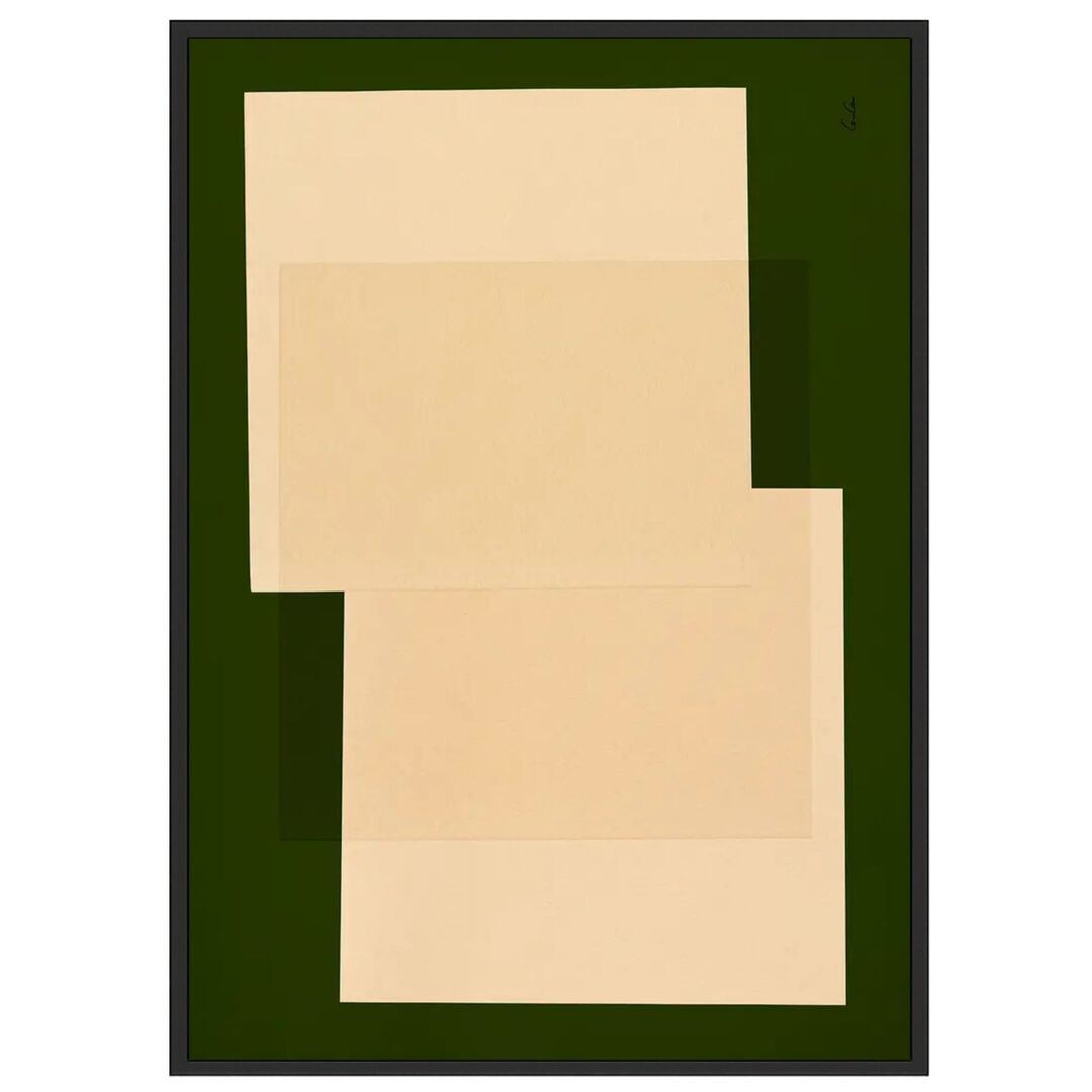 Gemälde Layered 03 von Paper Collective