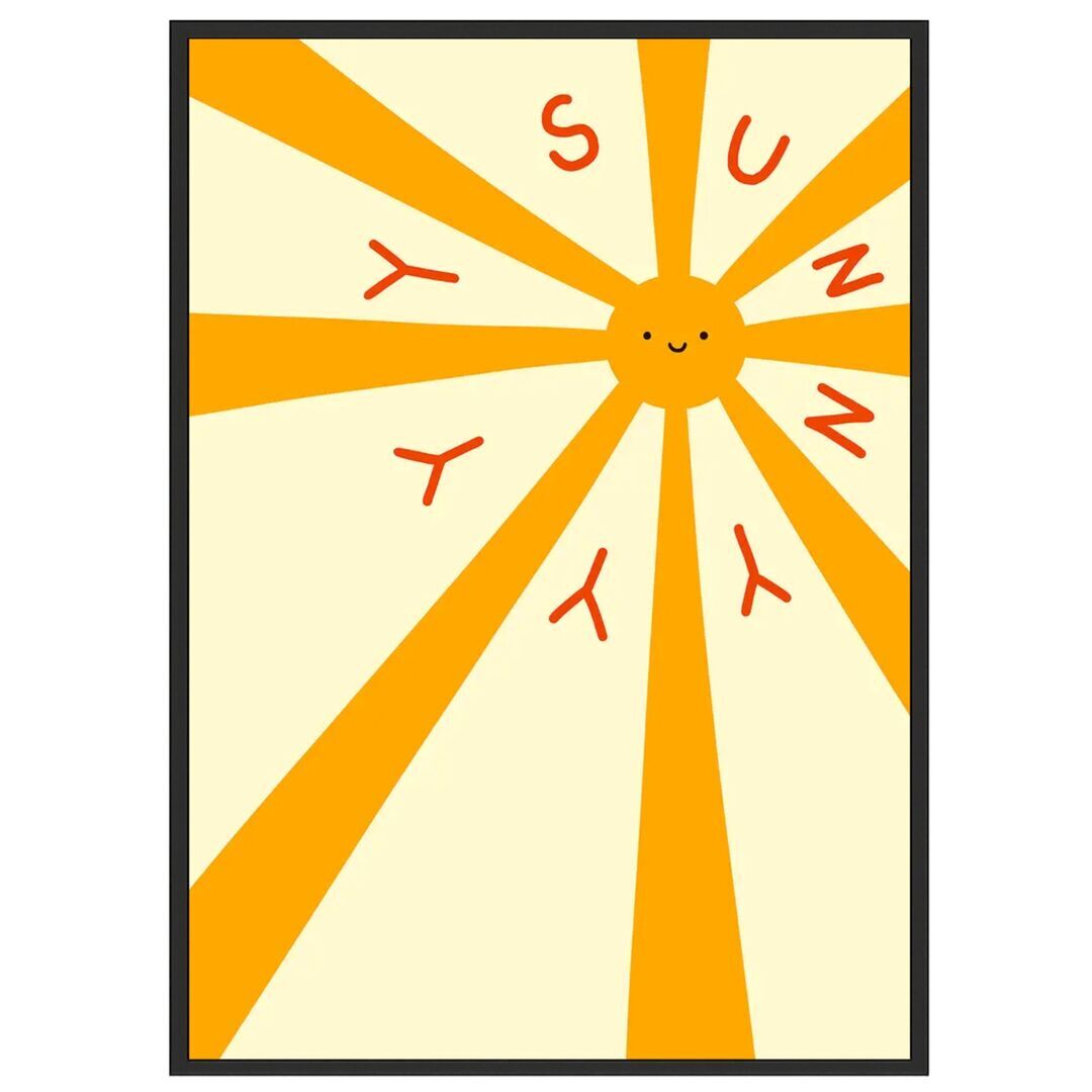 Gemälde Sunny von Paper Collective