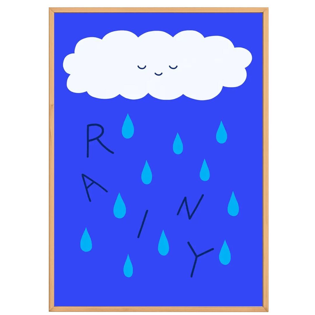 Paper Collective Gemälde Rainy von Paper Collective 50 x 70 cm 