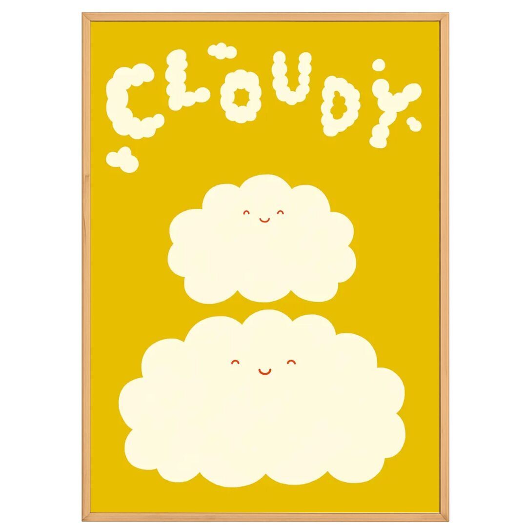 Paper Collective Gemälde Cloudy von Paper Collective 50 x 70 cm 