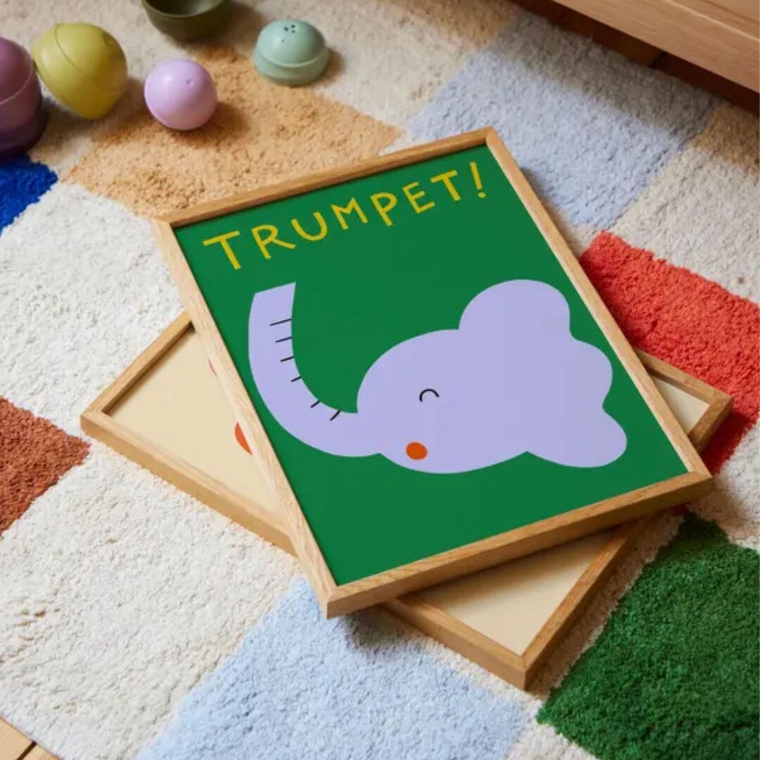 Gemälde Trumpet von Paper Collective