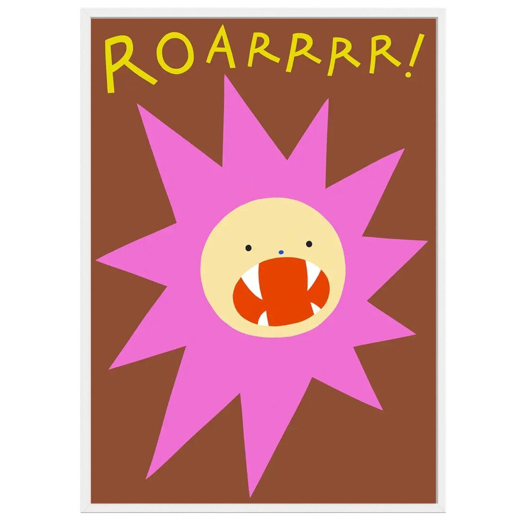 Gemälde Roar von Paper Collective