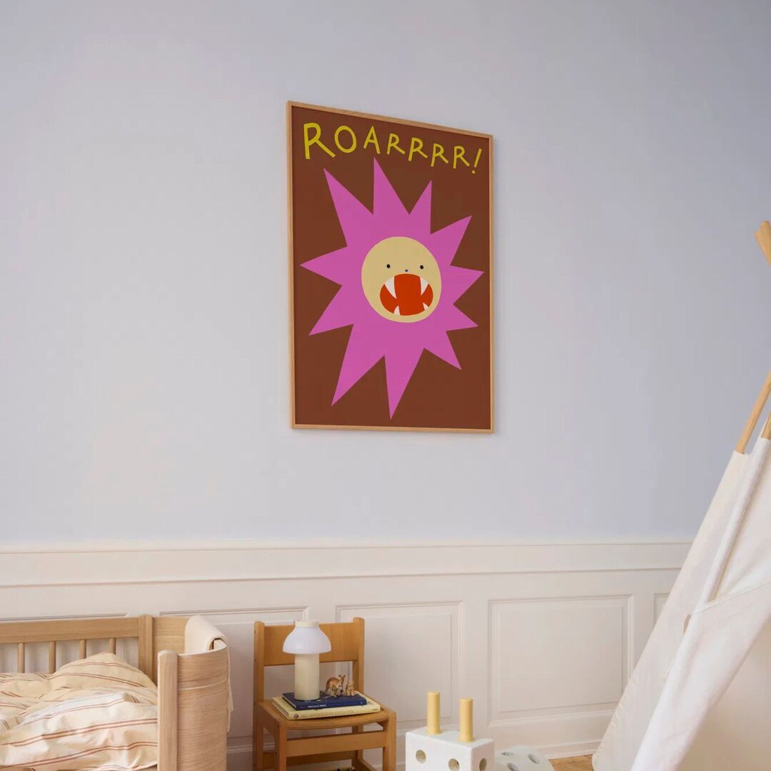 Gemälde Roar von Paper Collective