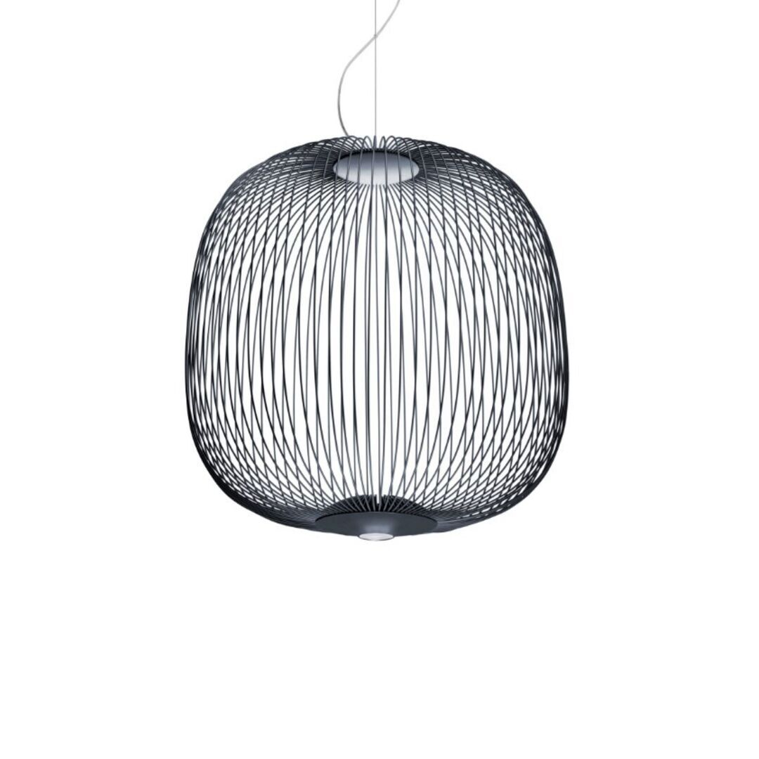 Foscarini  Pendelleuchte Spokes 2 von Foscarini Bluetooth - Casambi App, Graphit, Basic