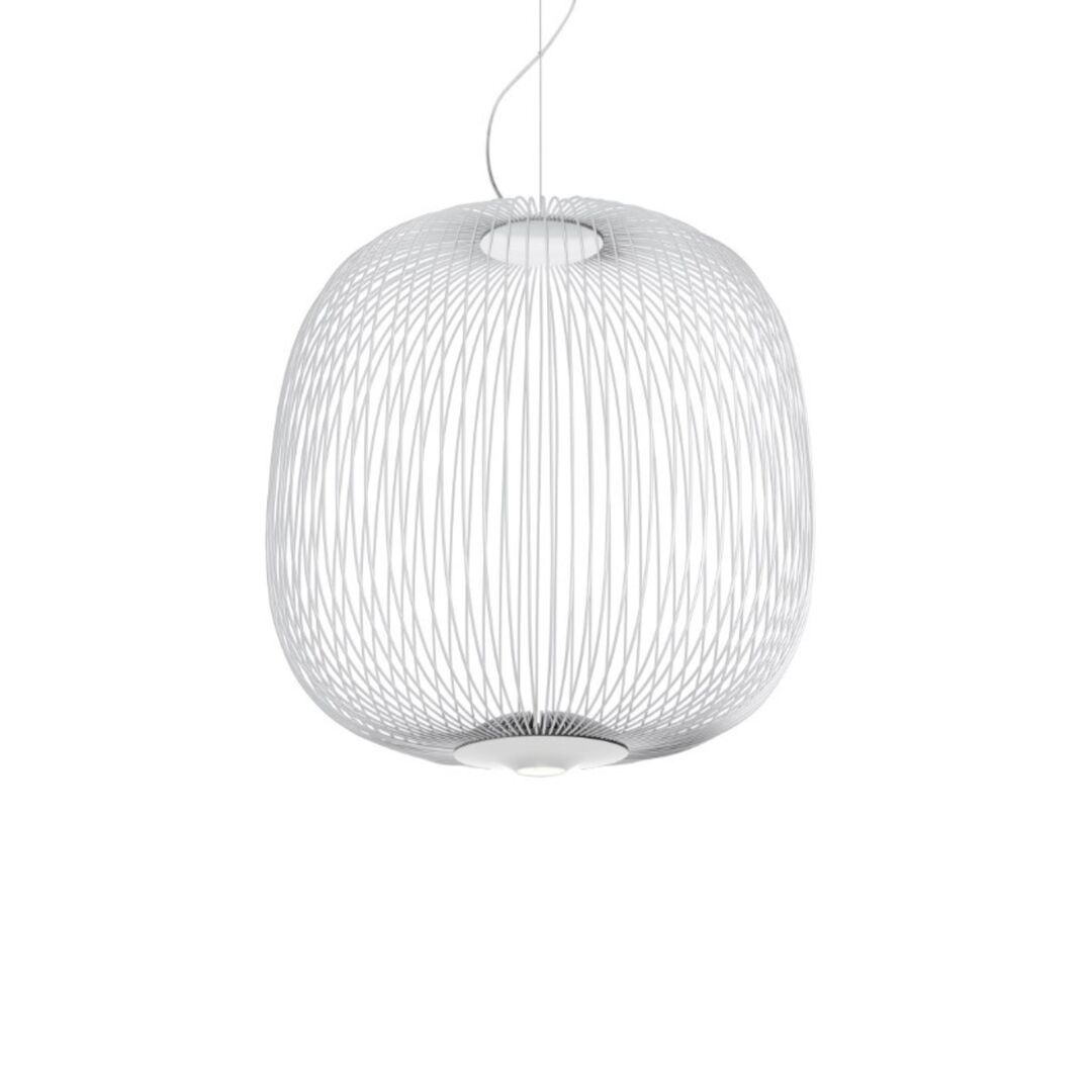 Foscarini  Pendelleuchte Spokes 2 von Foscarini Bluetooth - Casambi App, Weiss, Basic