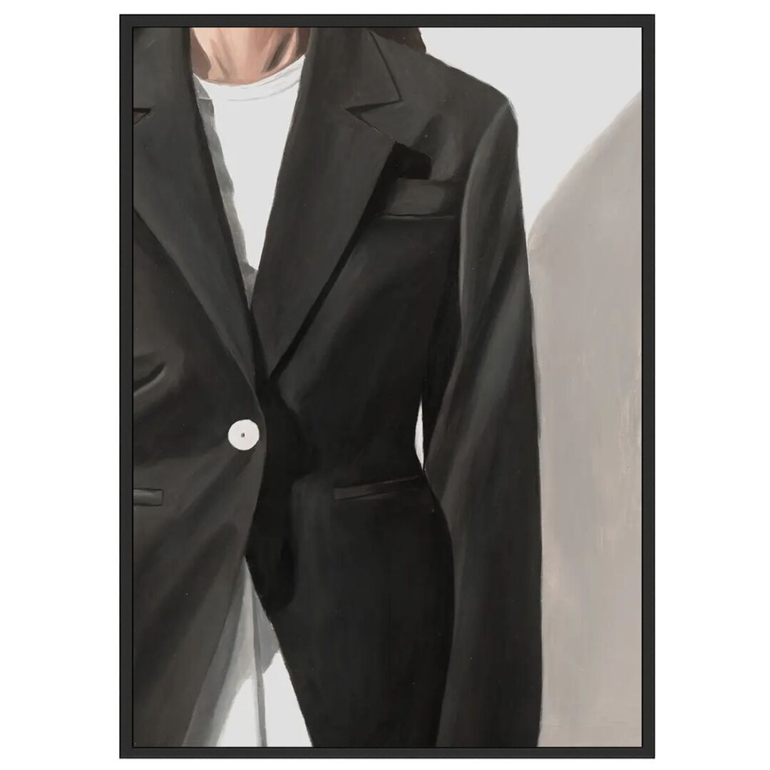 Gemälde Black Suit von Paper Collective