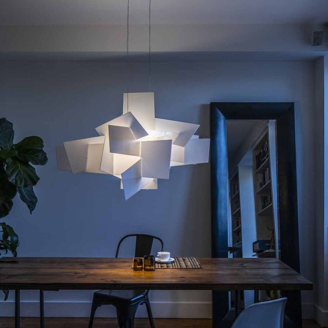 Foscarini Pendelleuchte Big Bang von Foscarini LED, Weiss-3