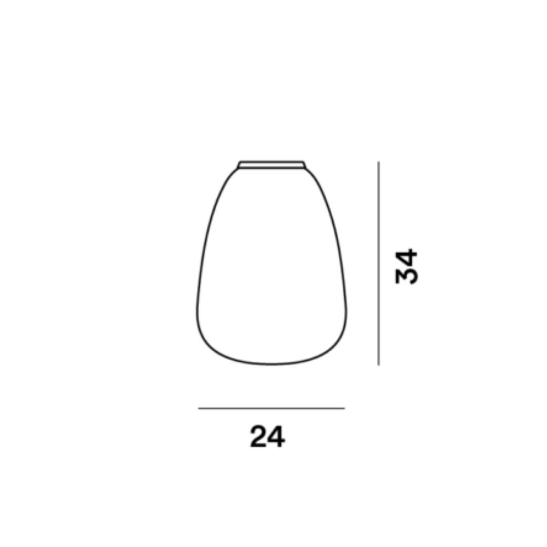 Foscarini Wandleuchte Rituals Semi von Foscarini Rituals 1 semi,-1